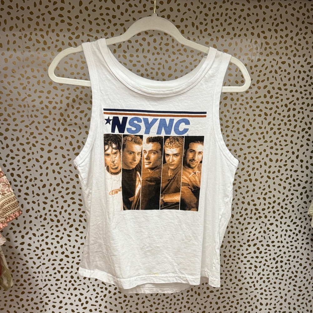 White Sleeveless Tank Top
